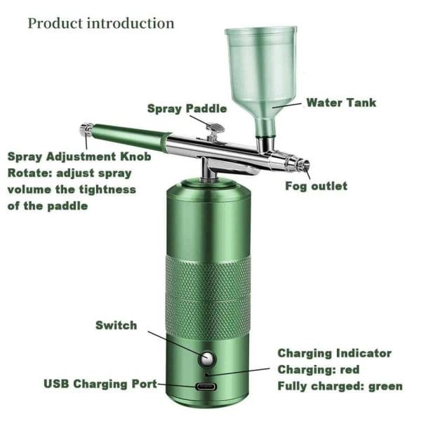 Aerograf Barba Verde