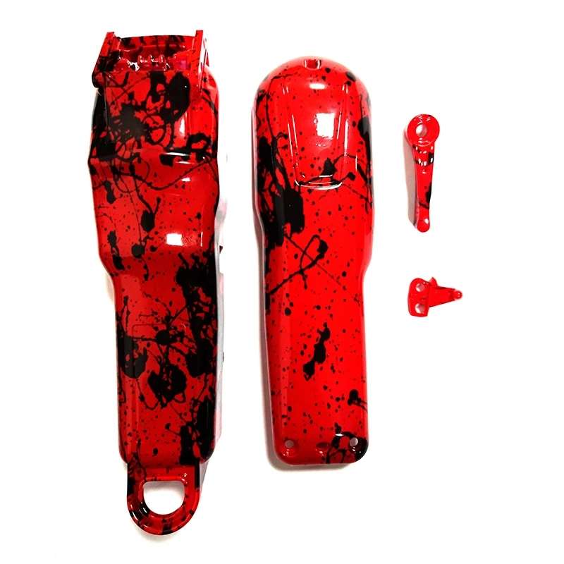 6dd6bf31-ed3c-4b99-b867-777529159542 Carcasa Wahl Camo Rosu - imagine 1