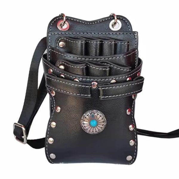 Borseta Foarfece Piele Negros