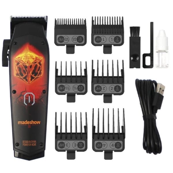Masina de Tuns Profesionala Madeshow D0C Fire – Clipper Premium Barber